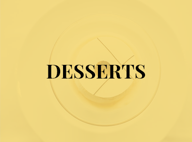 dessert menu