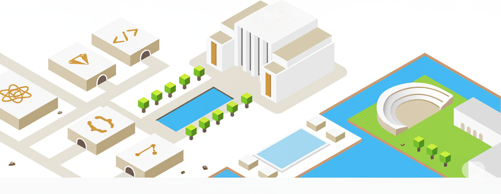 Caelistial Campus Illustration