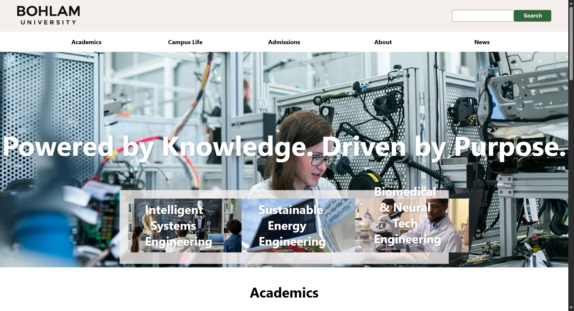 Screenshot of Project 12
