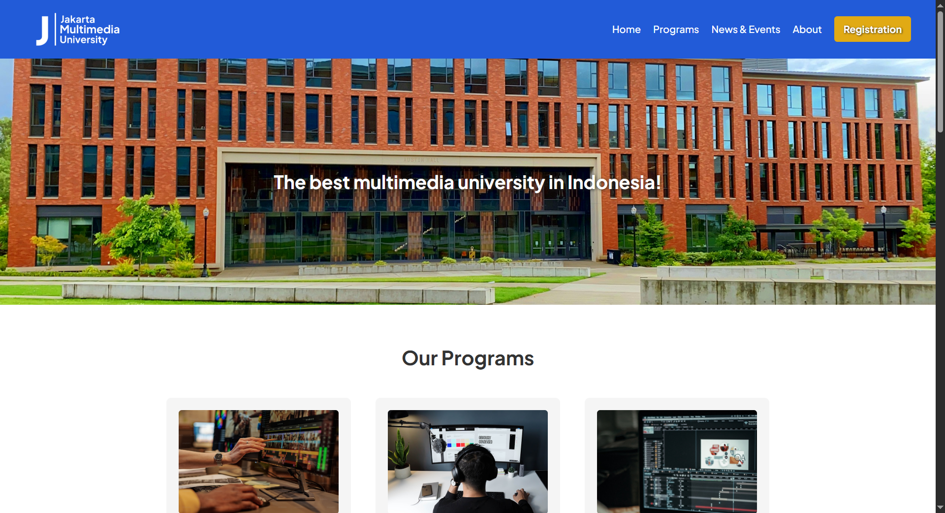 Screenshot of Project 2